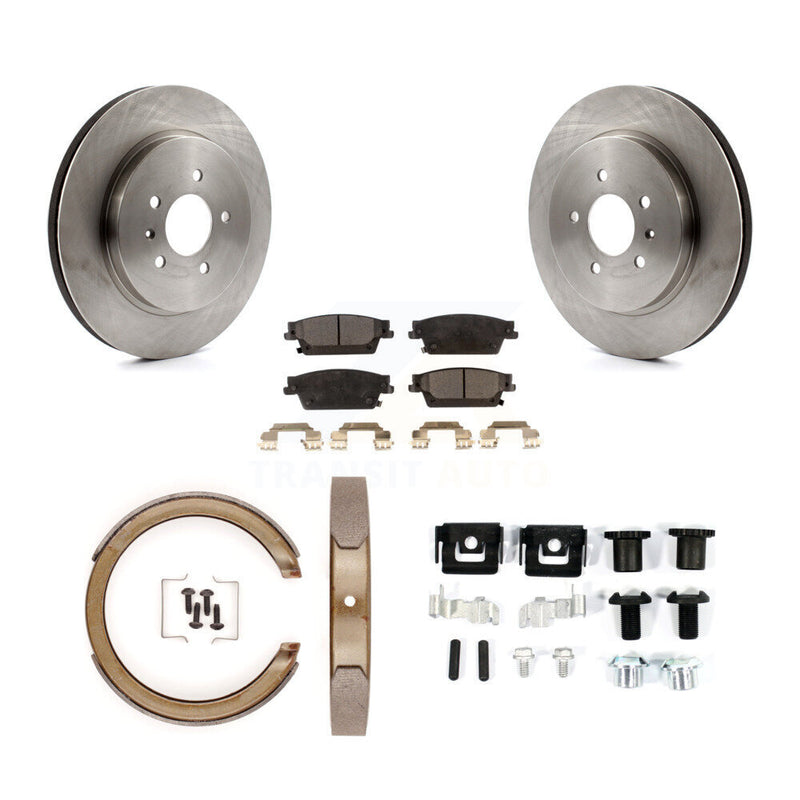 Transit Auto K8F-104811 Disc Brake Kit for 2005-2008 Cadillac STS - Rear product image