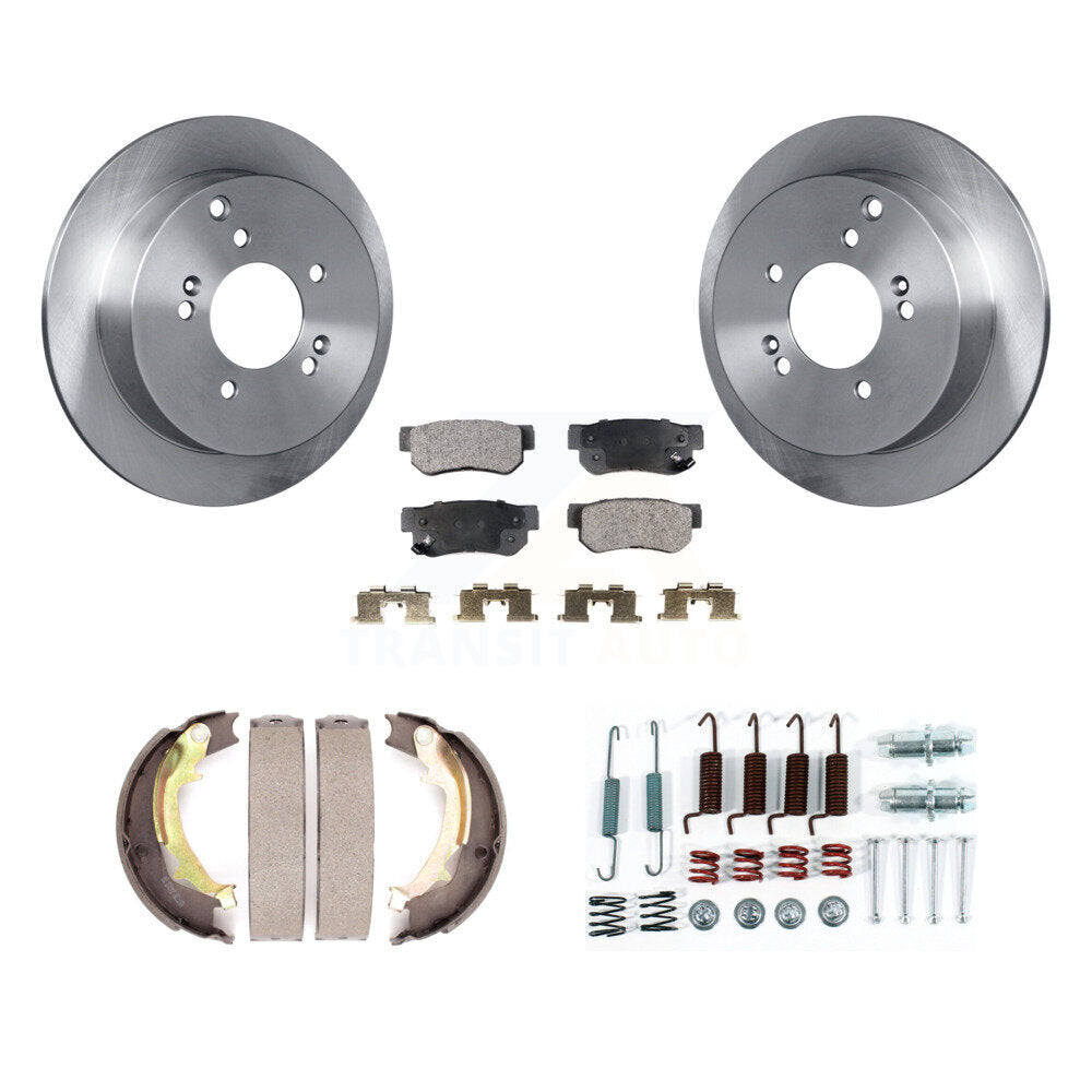 Transit Auto K8F-104814 Disc Brake Kit for 2001-2004 Hyundai Santa Fe - Rear product image