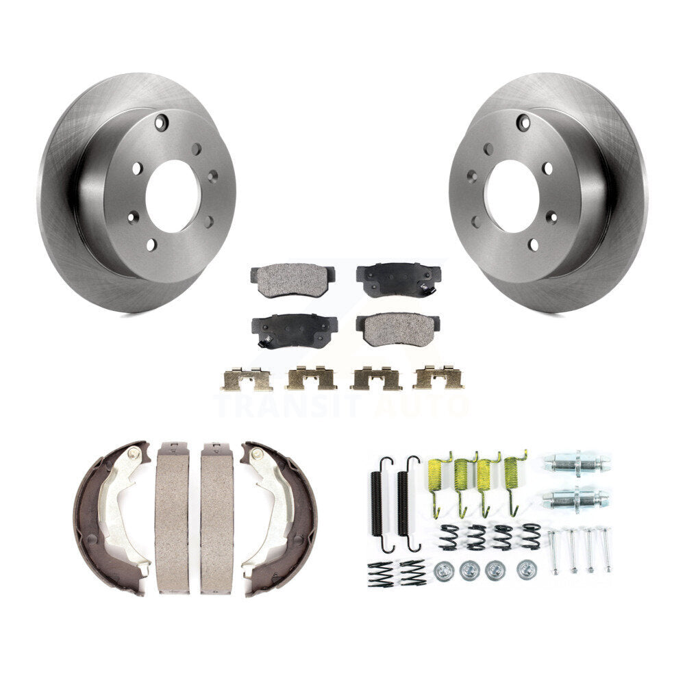 Transit Auto K8F-104815 Disc Brake Kit for 1999-2006 Kia Optima, Hyundai Sonata - Rear product image