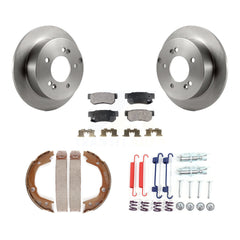 Transit Auto K8F-104817 Disc Brake Kit for 2005-2010 Hyundai Tucson, Kia Sportage - Rear product image