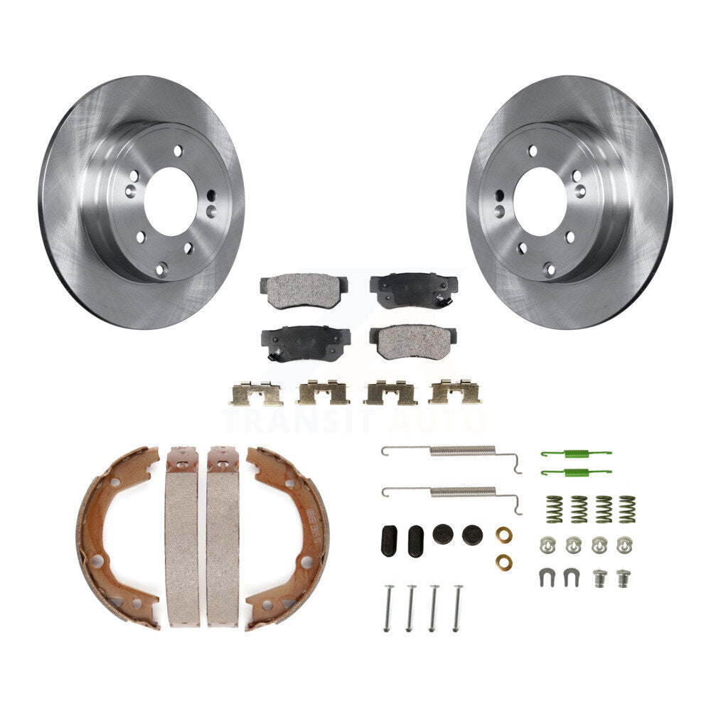Transit Auto K8F-104819 Disc Brake Kit for 2006-2008 Hyundai Sonata - Rear product image