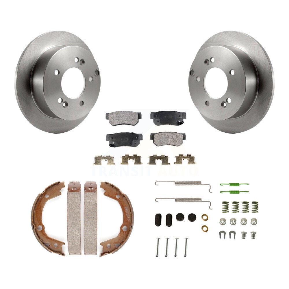 Transit Auto K8F-104820 Disc Brake Kit for 2006-2008 Hyundai Sonata - Rear product image