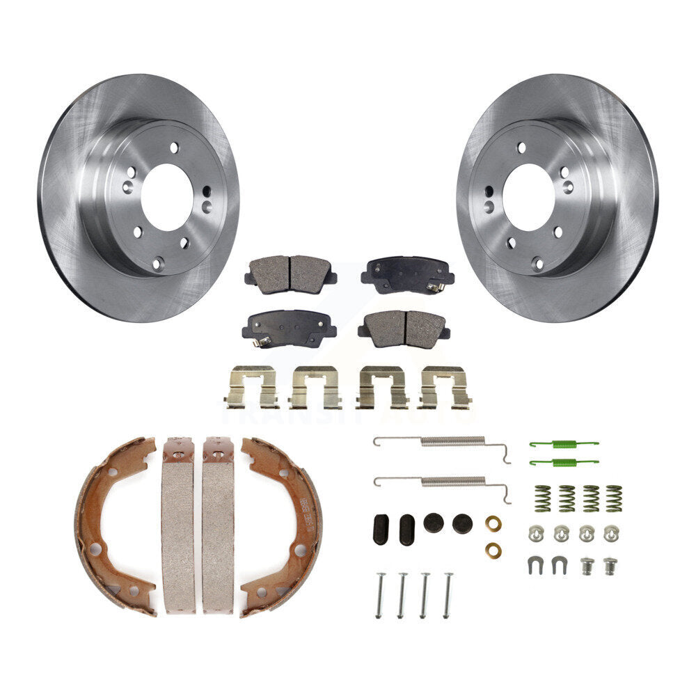 Transit Auto K8F-104823 Disc Brake Kit for 2008-2010 Hyundai Sonata - Rear product image