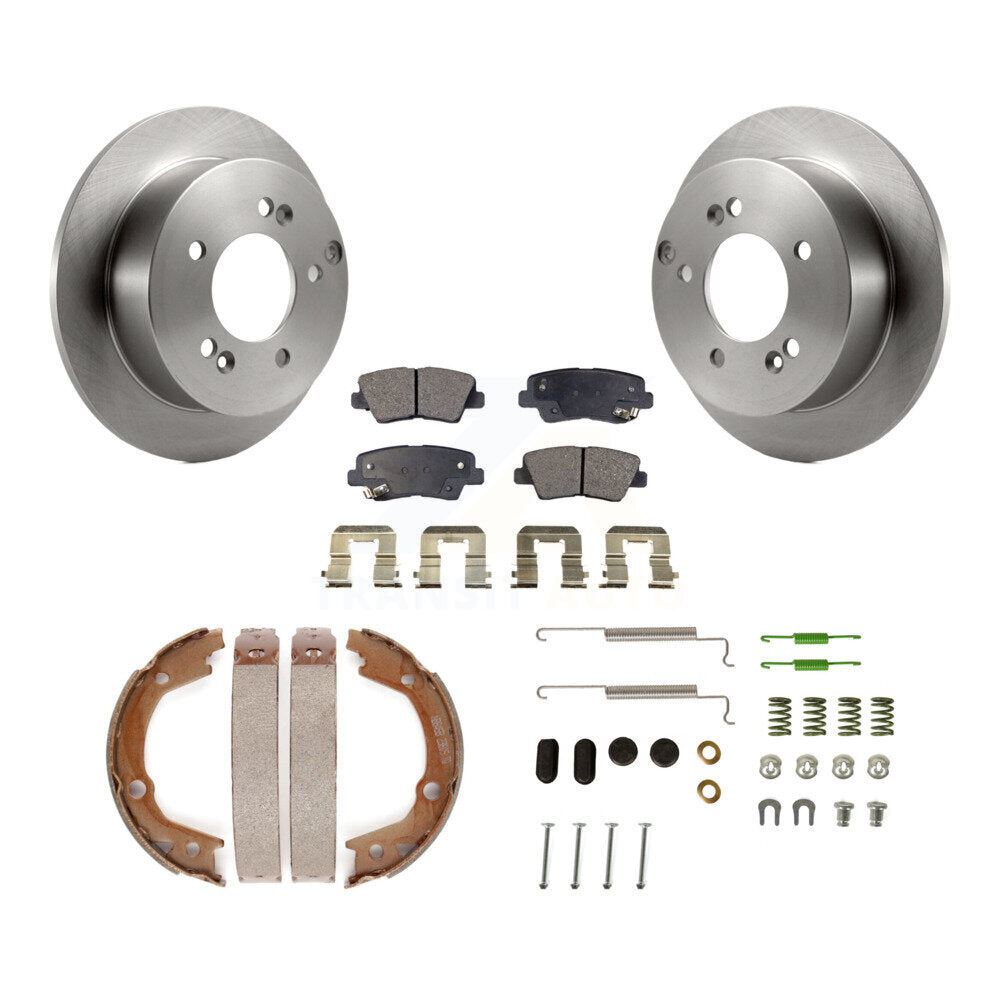 Transit Auto K8F-104824 Disc Brake Kit for 2008-2010 Hyundai Sonata - Rear product image