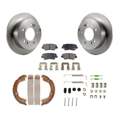 Transit Auto K8F-104824 Disc Brake Kit for 2008-2010 Hyundai Sonata - Rear product image