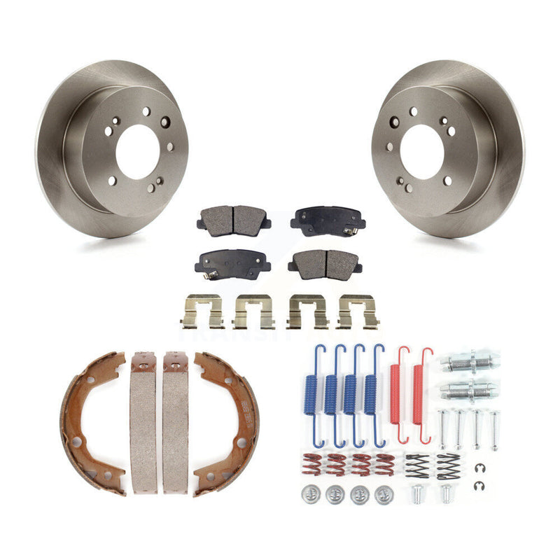Transit Auto K8F-104826 Disc Brake Kit for 2010 Hyundai Elantra - Rear product image