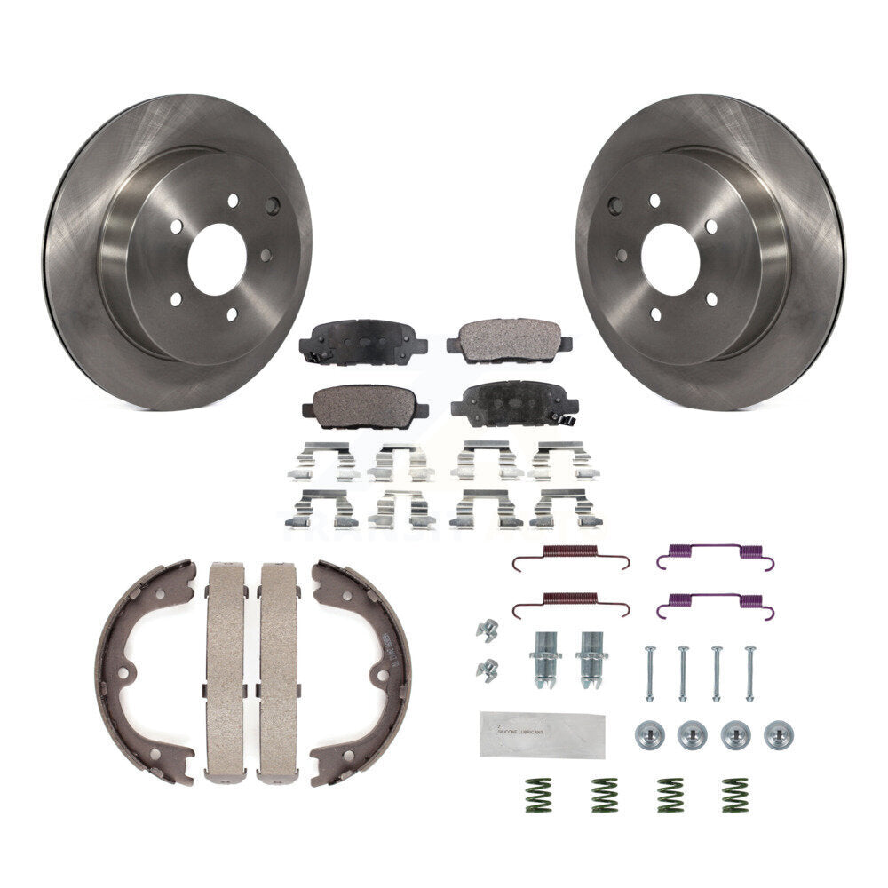 Transit Auto K8F-104829 Disc Brake Kit for 2003-2016 INFINITI Q70, INFINITI Q70L, INFINITI QX70 & more - Rear product image