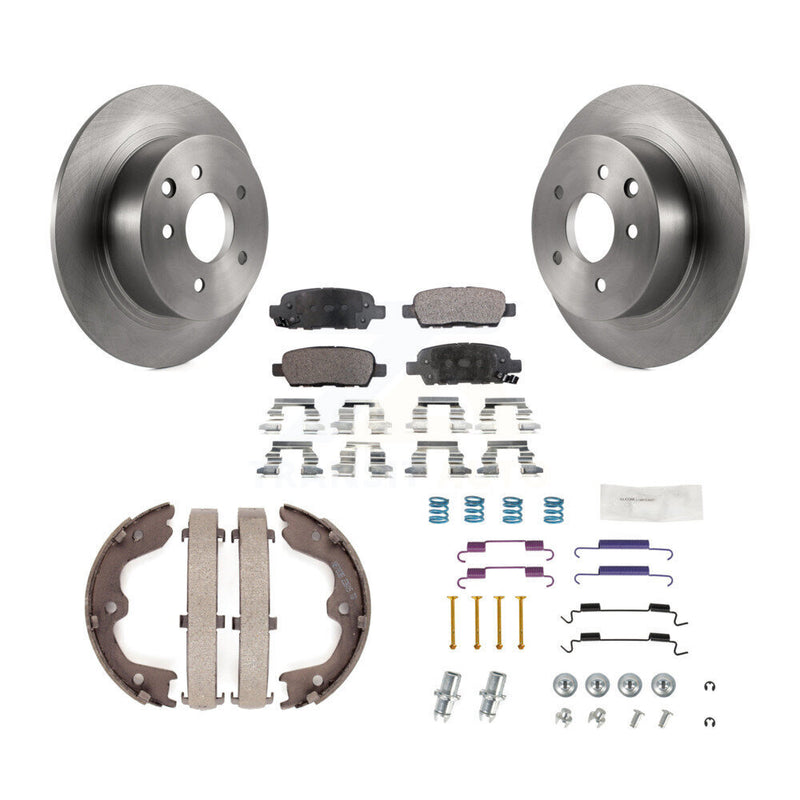 Transit Auto K8F-104833 Disc Brake Kit for 2007-2014 Nissan Altima - Rear product image