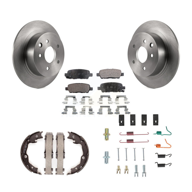 Transit Auto K8F-104834 Disc Brake Kit for 2007-2019 Nissan Juke, Nissan Sentra - Rear product image