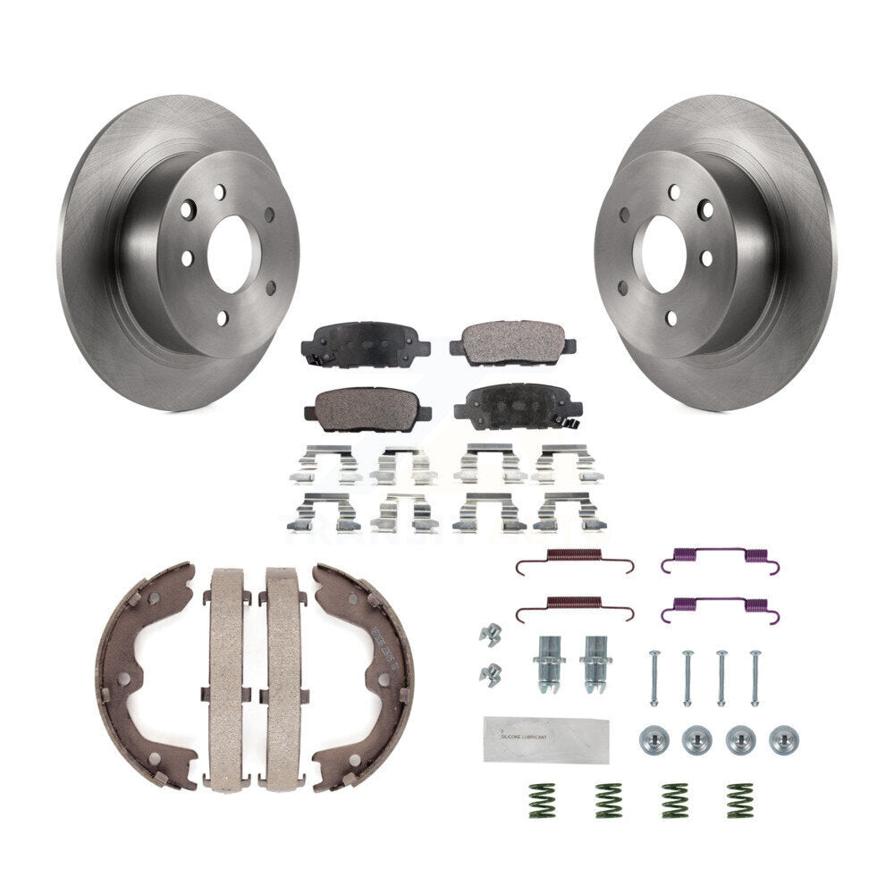 Transit Auto K8F-104837 Disc Brake Kit for 2002-2023 Nissan Altima, Nissan Maxima - Rear product image