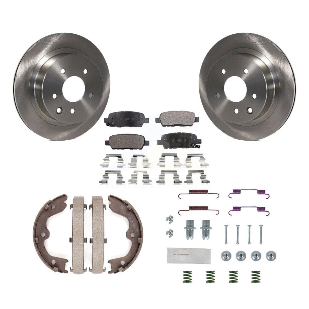 Transit Auto K8F-104841 Disc Brake Kit for 2003-2005 INFINITI G35, Nissan 350Z - Rear product image