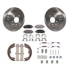 Transit Auto K8F-104841 Disc Brake Kit for 2003-2005 INFINITI G35, Nissan 350Z - Rear product image