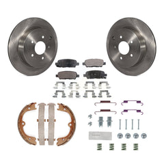 Transit Auto K8F-104843 Disc Brake Kit for 2004-2008 INFINITI FX35, INFINITI FX45, Nissan Quest - Rear product image