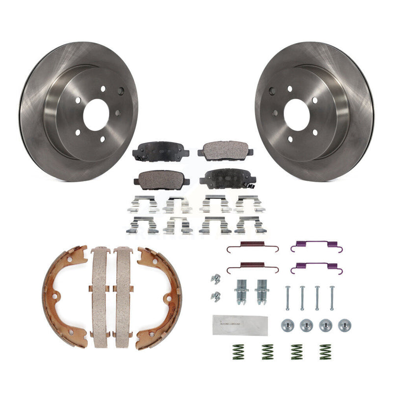 Transit Auto K8F-104843 Disc Brake Kit for 2004-2008 INFINITI FX35, INFINITI FX45, Nissan Quest - Rear product image