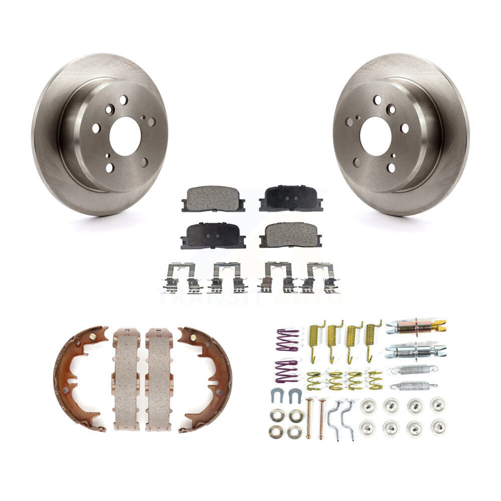 Transit Auto K8F-104844 Disc Brake Kit for 2002-2006 Lexus ES330, Lexus ES300, Toyota Camry - Rear product image