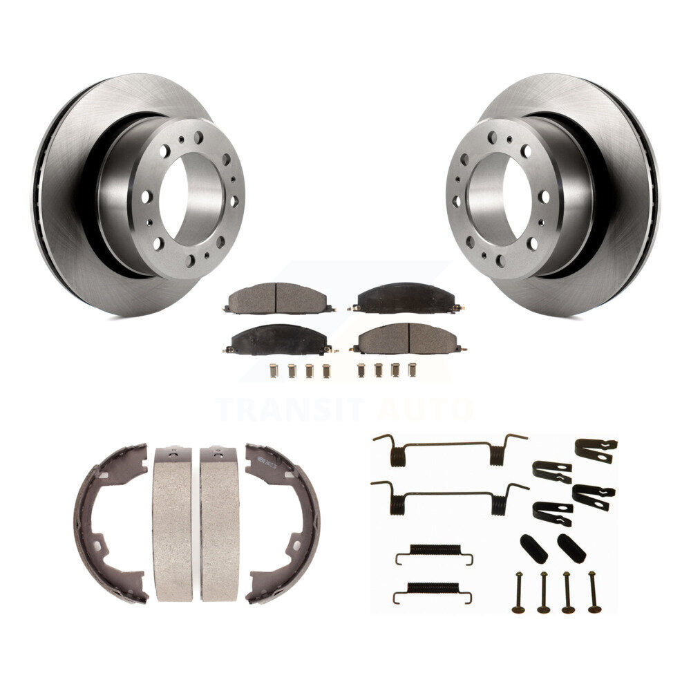 Transit Auto K8F-104850 Disc Brake Kit for 2009-2018 Ram 2500, Ram 3500, Dodge Ram 2500 & more - Rear product image