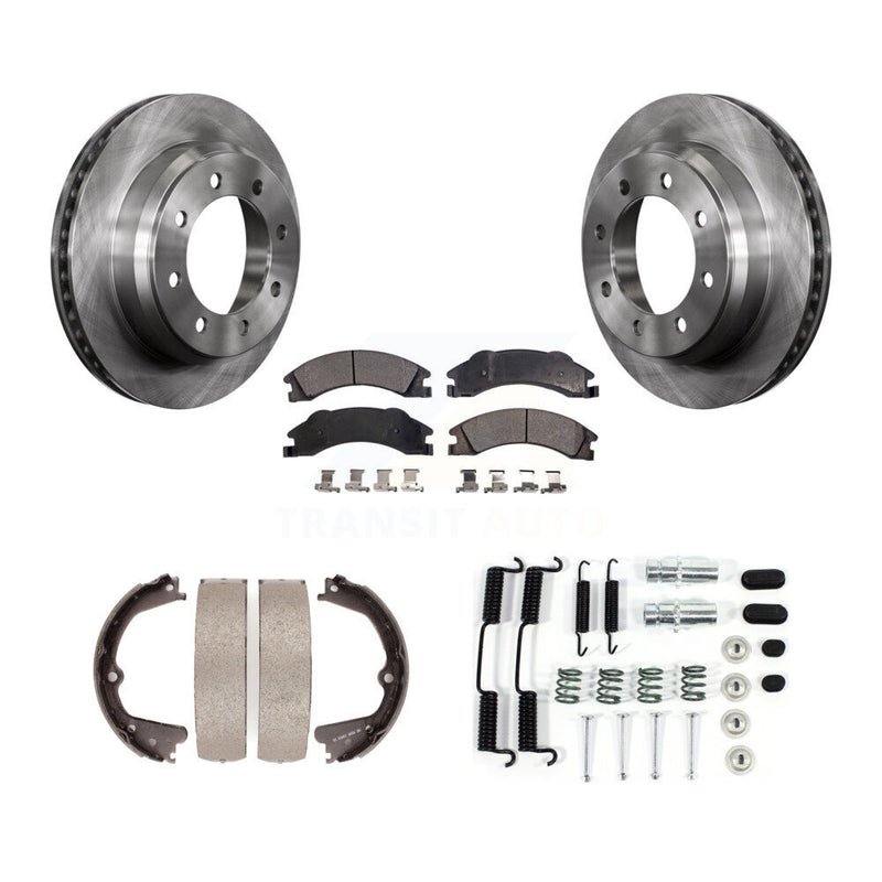 Transit Auto K8F-104852 Disc Brake Kit for 2008-2023 Ford E-350 Super Duty, Ford E-150, Ford E-250 - Rear product image