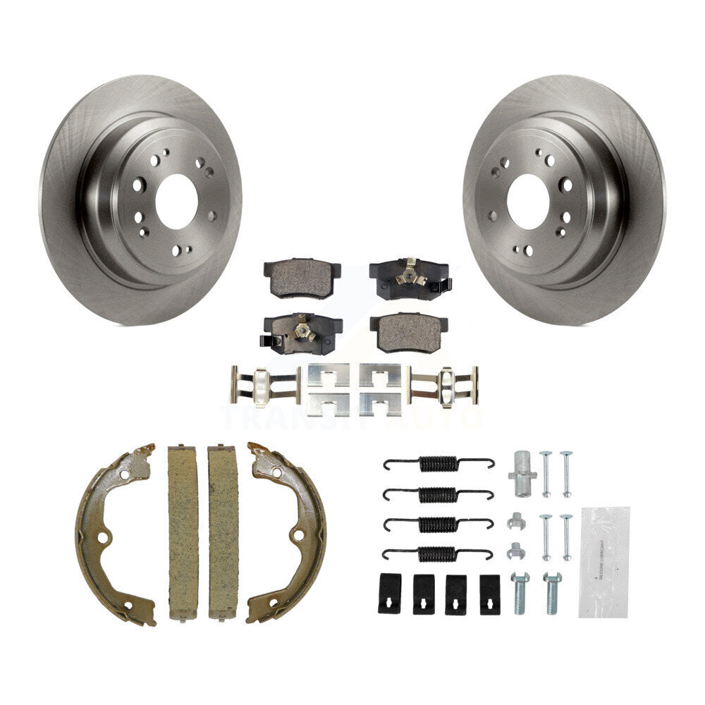 Transit Auto K8F-104856 Disc Brake Kit for 2010-2015 Honda Crosstour, Honda Accord Crosstour - Rear product image