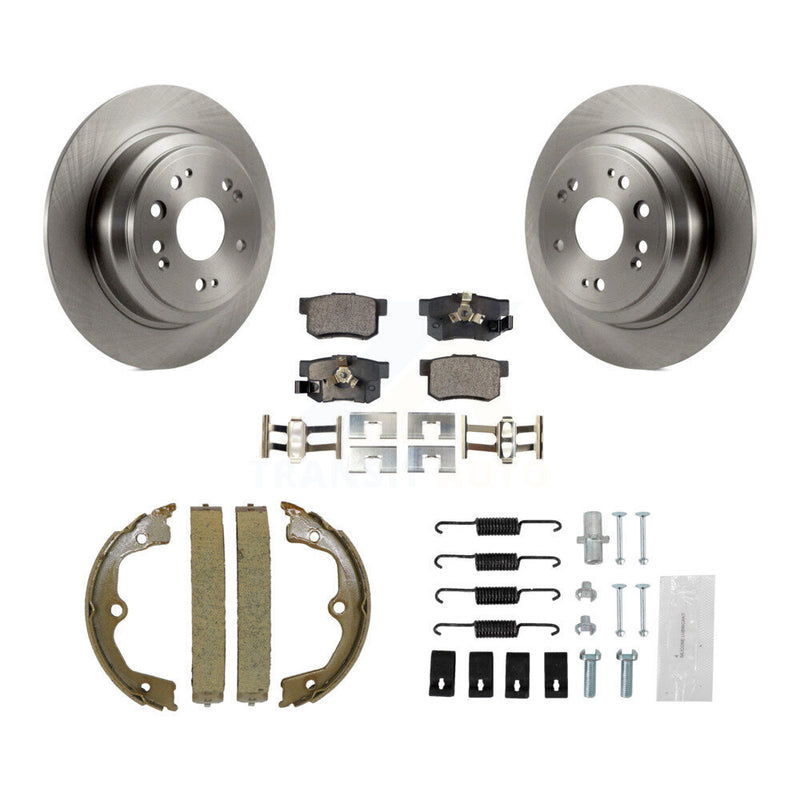 Transit Auto K8F-104856 Disc Brake Kit for 2010-2015 Honda Crosstour, Honda Accord Crosstour - Rear product image