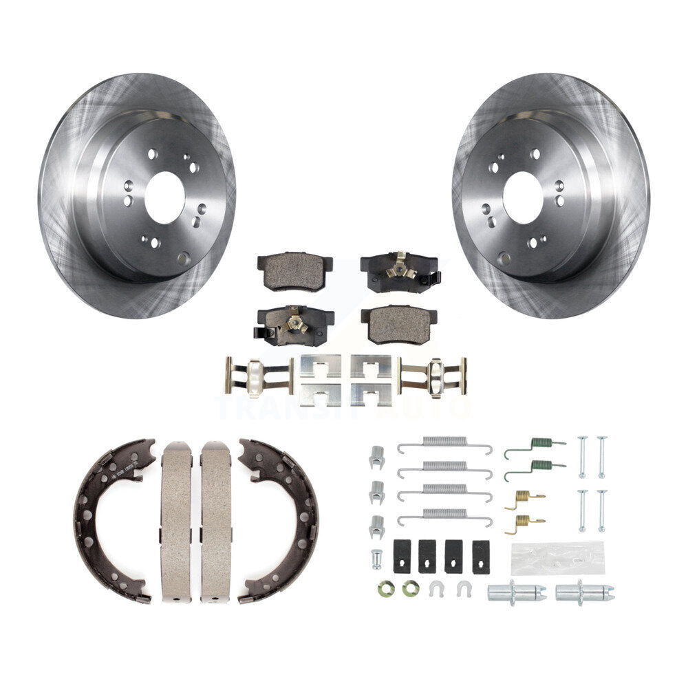 Transit Auto K8F-104857 Disc Brake Kit for 2007-2018 Acura RDX, Honda CR-V - Rear product image