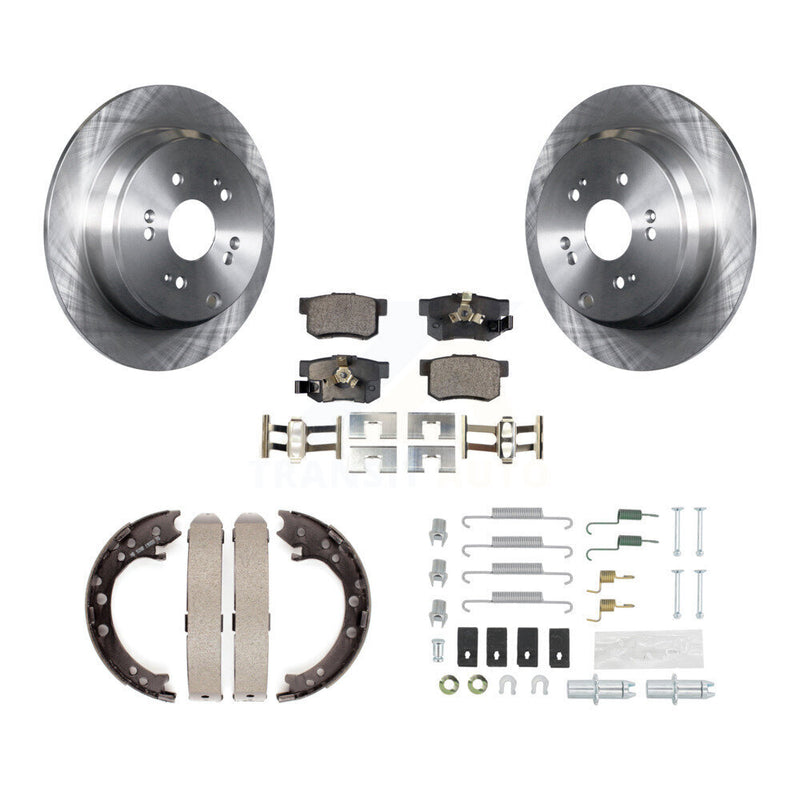Transit Auto K8F-104857 Disc Brake Kit for 2007-2018 Acura RDX, Honda CR-V - Rear product image