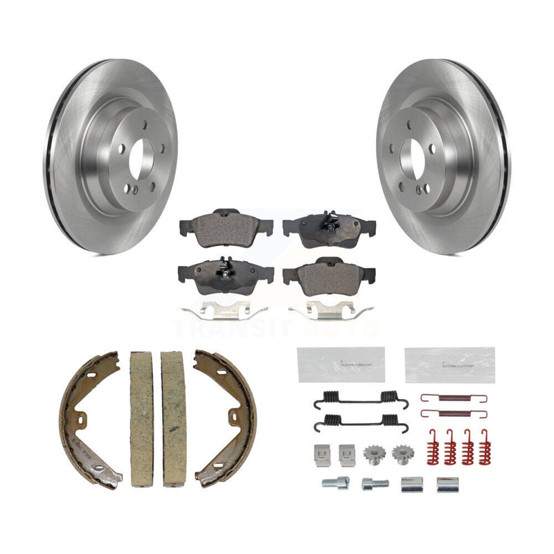 Transit Auto K8F-104859 Disc Brake Kit for 2010-2018 Mercedes-Benz E550, Mercedes-Benz CLS550 - Rear product image
