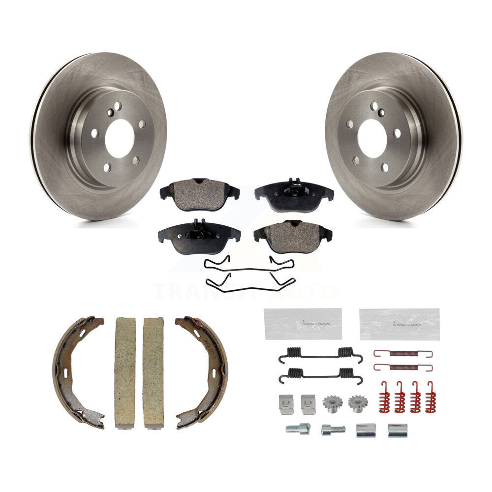 Transit Auto K8F-104861 Disc Brake Kit for 2008-2016 Mercedes-Benz C300, Mercedes-Benz E550, Mercedes-Benz C250 & more - Rear product image