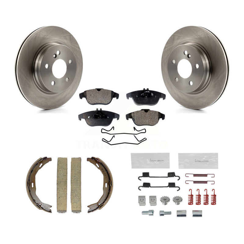 Transit Auto K8F-104861 Disc Brake Kit for 2008-2016 Mercedes-Benz C300, Mercedes-Benz E550, Mercedes-Benz C250 & more - Rear product image