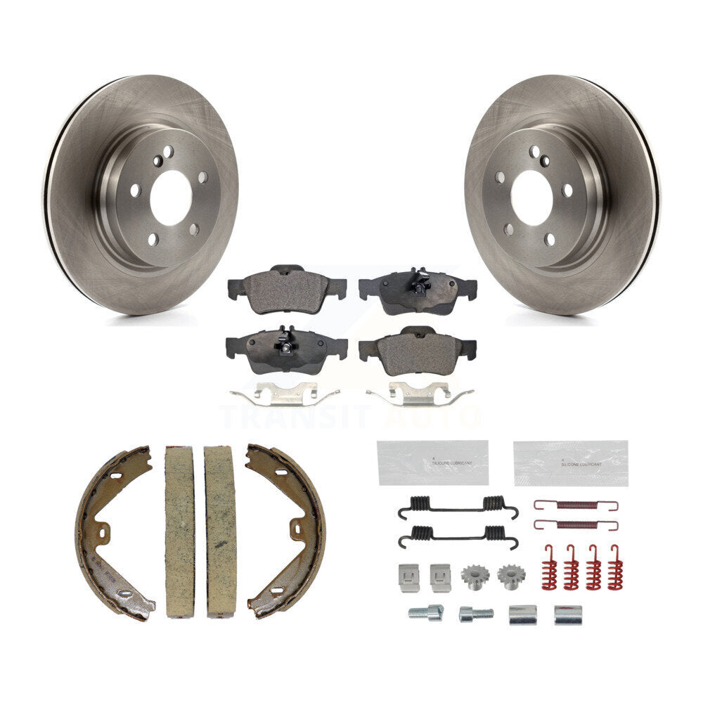 Transit Auto K8F-104862 Disc Brake Kit for 2010-2013 Mercedes-Benz E550 - Rear product image