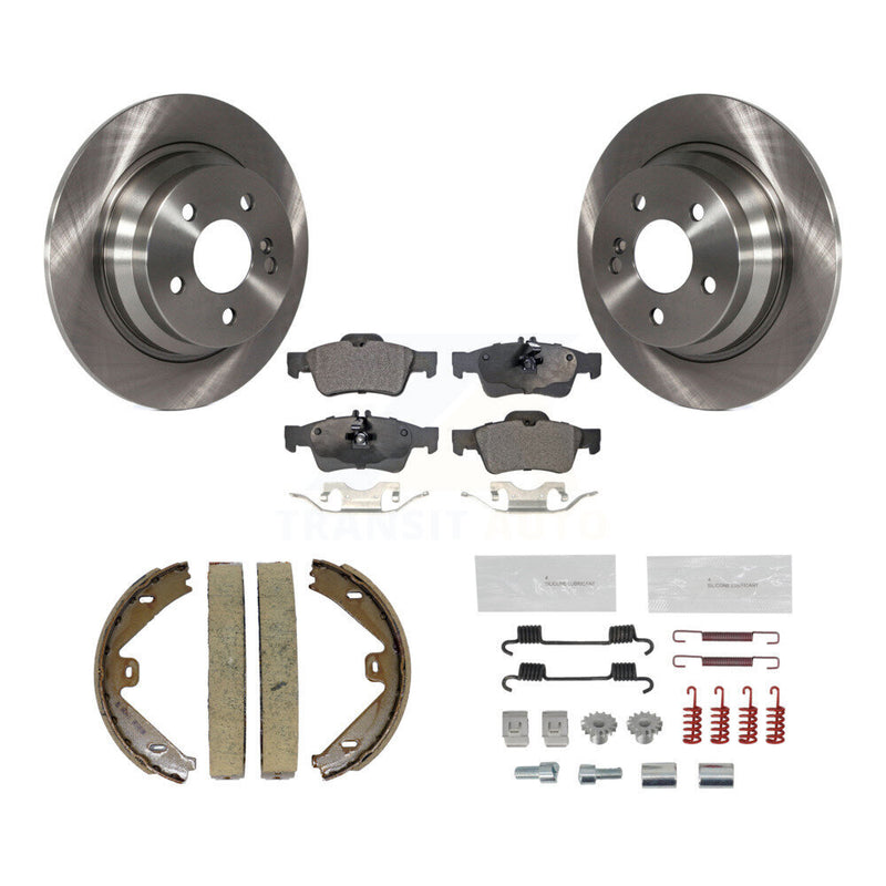Transit Auto K8F-104865 Disc Brake Kit for 2010-2016 Mercedes-Benz E250, Mercedes-Benz E350 - Rear product image