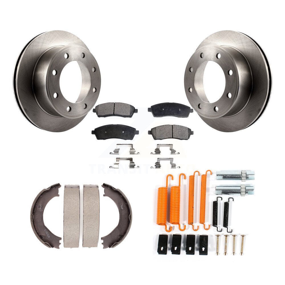 Transit Auto K8F-104868 Disc Brake Kit for 1999-2005 Ford Excursion, Ford F-250 Super Duty, Ford F-350 Super Duty - Rear product image