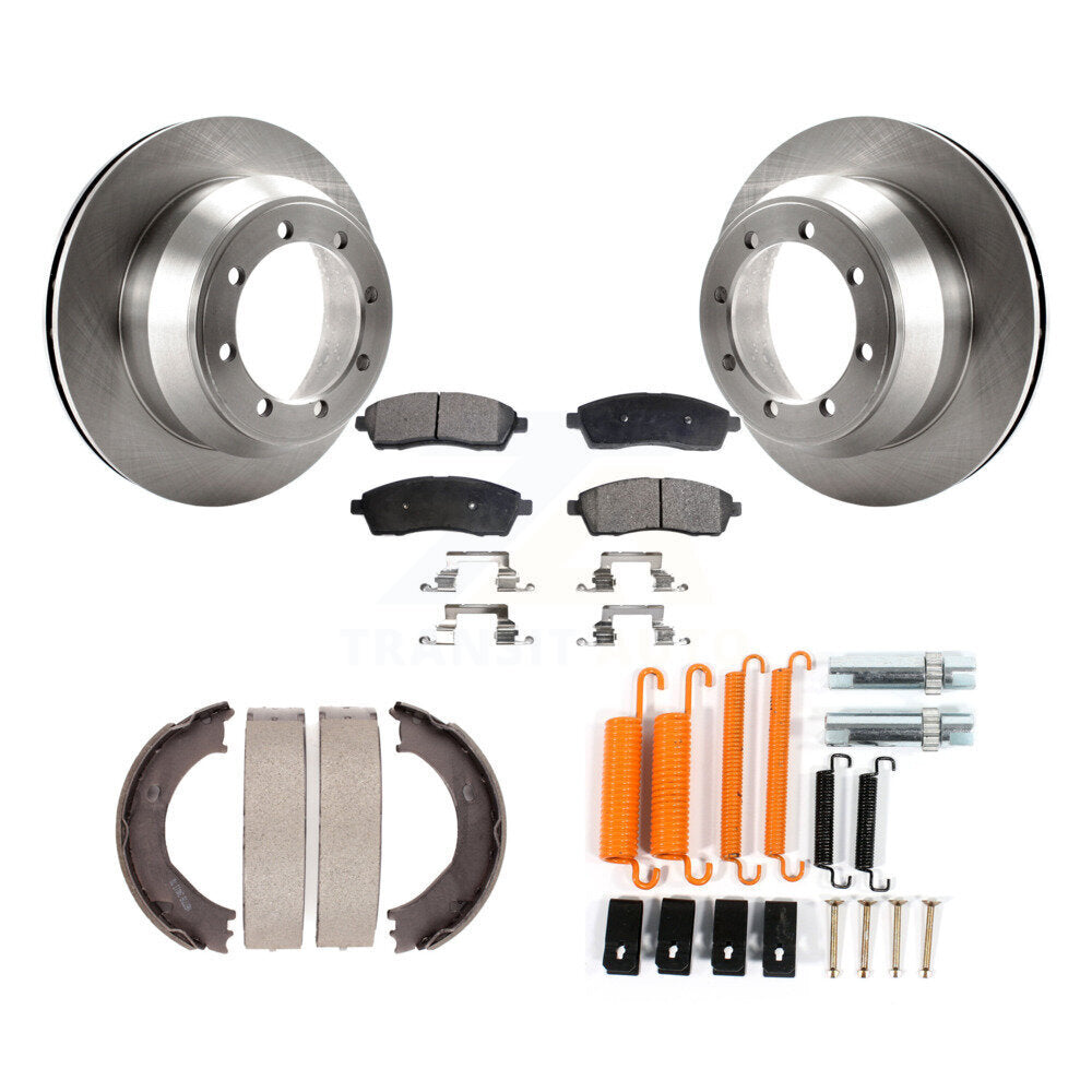 Transit Auto K8F-104869 Disc Brake Kit for 1999-2004 Ford F-350 Super Duty - Rear product image