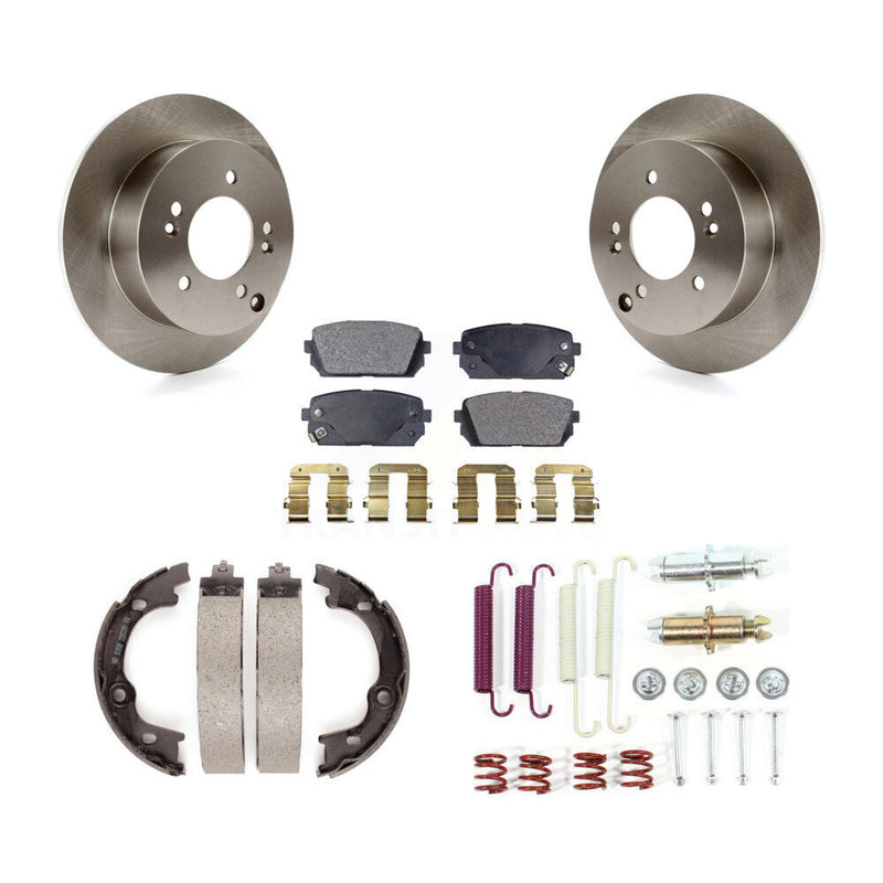 Transit Auto K8F-104870 Disc Brake Kit for 2007-2010 Kia Rondo - Rear product image