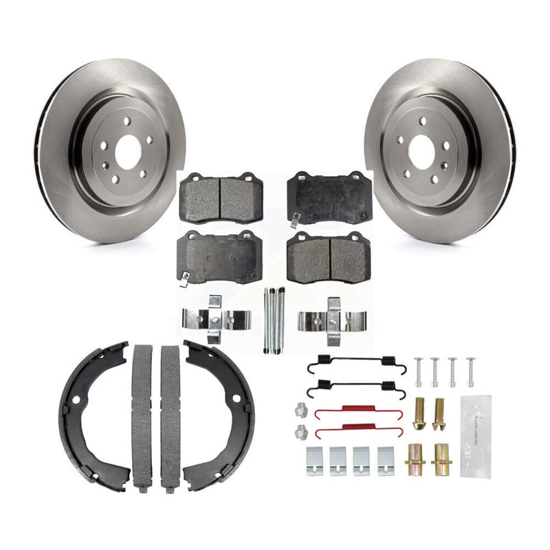 Transit Auto K8F-104872 Disc Brake Kit for 2009-2015 Cadillac CTS, Chevrolet Camaro - Rear product image