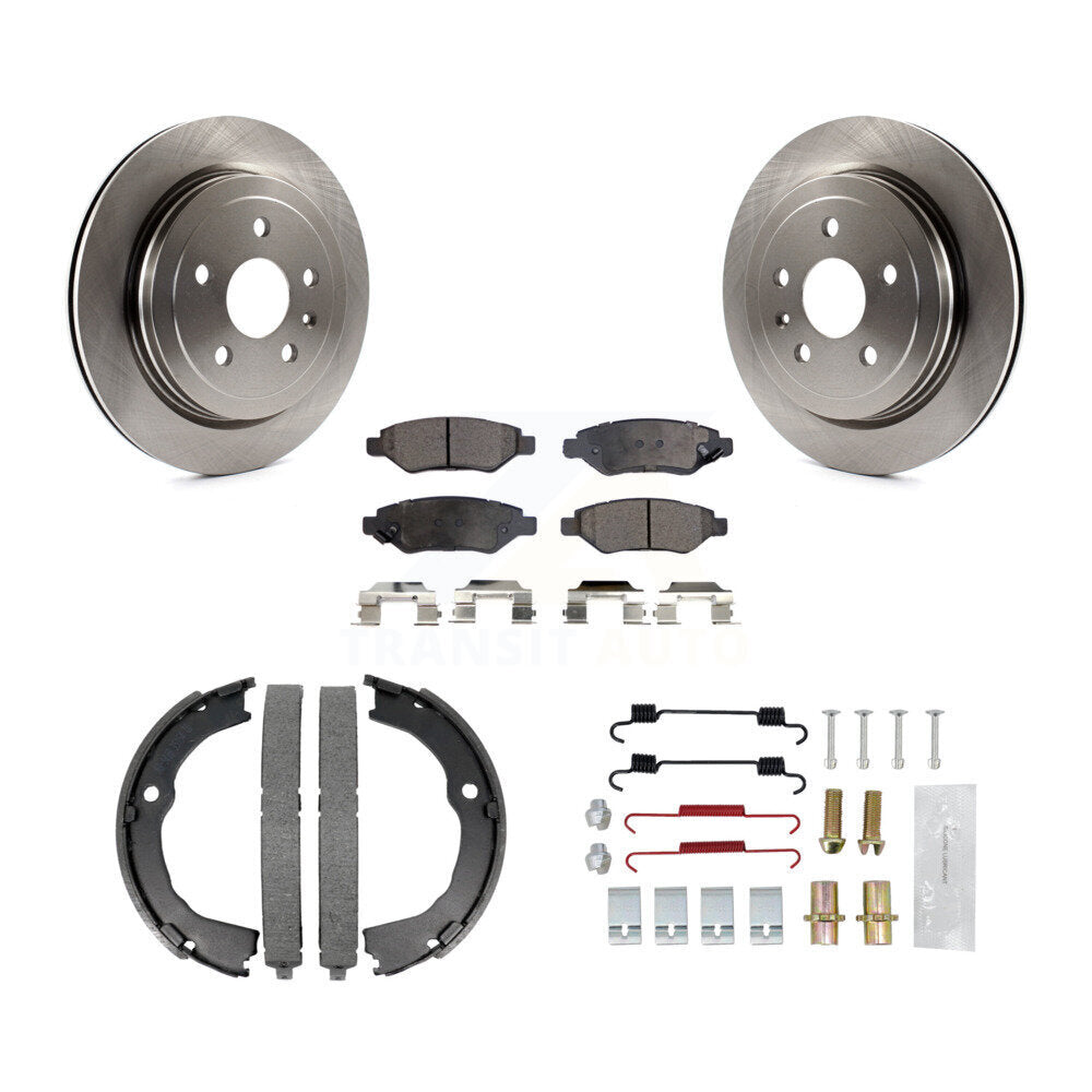 Transit Auto K8F-104873 Disc Brake Kit for 2008-2015 Cadillac CTS, Chevrolet Camaro - Rear product image