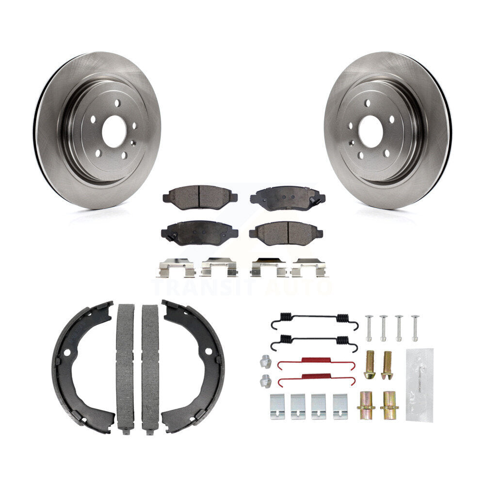 Transit Auto K8F-104874 Disc Brake Kit for 2008-2013 Cadillac CTS - Rear product image