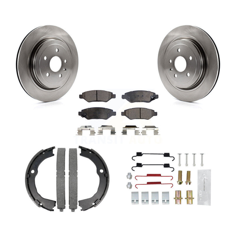 Transit Auto K8F-104874 Disc Brake Kit for 2008-2013 Cadillac CTS - Rear product image