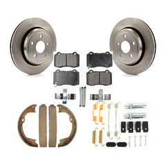 Transit Auto K8F-104875 Disc Brake Kit for 2012-2022 Dodge Durango, Jeep Grand Cherokee - Rear product image