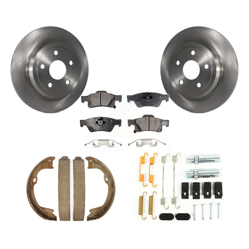 Transit Auto K8F-104878 Disc Brake Kit for 2011-2017 Dodge Durango, Jeep Grand Cherokee - Rear product image
