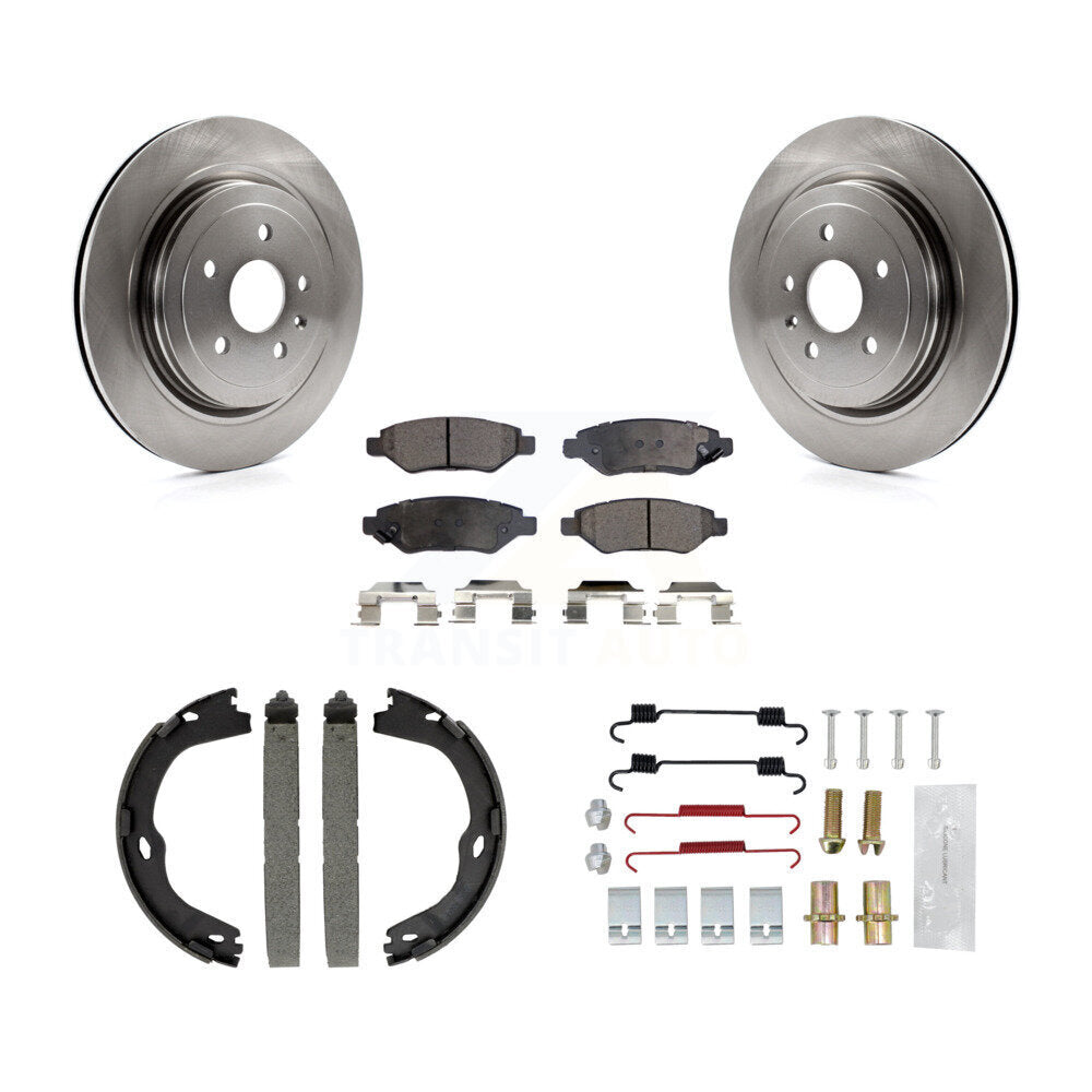 Transit Auto K8F-104880 Disc Brake Kit for 2014 Cadillac CTS - Rear product image