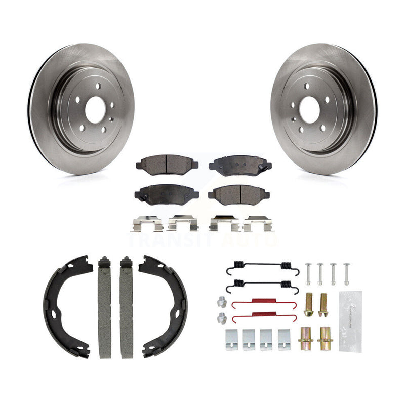 Transit Auto K8F-104880 Disc Brake Kit for 2014 Cadillac CTS - Rear product image
