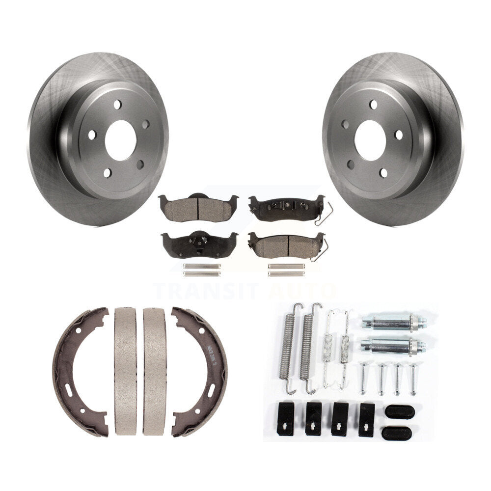 Transit Auto K8F-104884 Disc Brake Kit for 2005-2010 Jeep Grand Cherokee, Jeep Commander - Rear product image