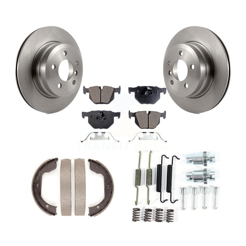 Transit Auto K8F-104885 Disc Brake Kit for 2007-2019 BMW X5, BMW X6 - Rear product image