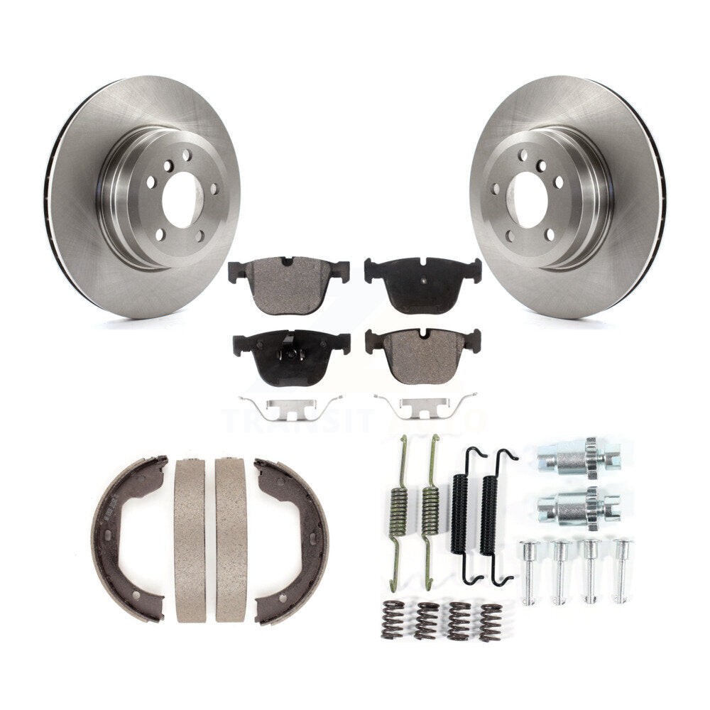 Transit Auto K8F-104886 Disc Brake Kit for 2007-2019 BMW X5, BMW X6 - Rear product image