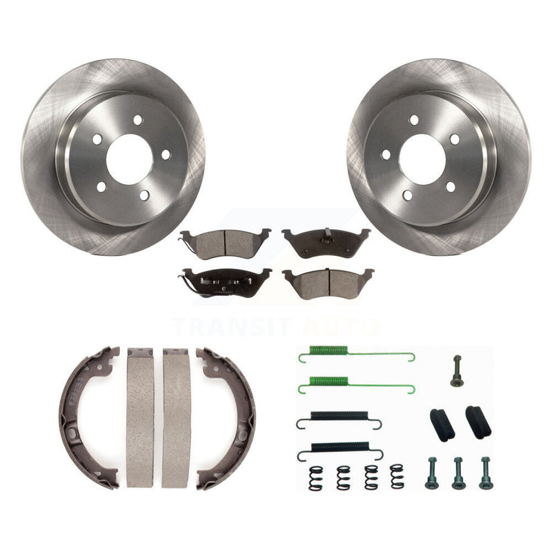 Transit Auto K8F-104891 Disc Brake Kit for 2001-2007 Chrysler Voyager, Chrysler Town & Country, Dodge Caravan & more - Rear product image