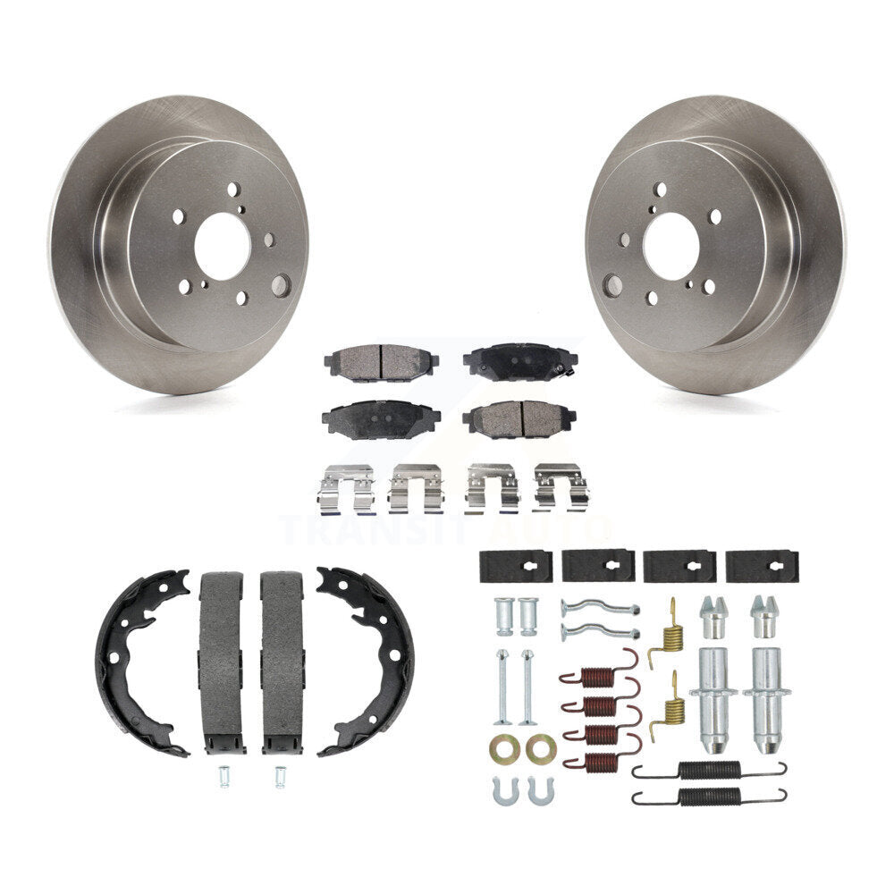 Transit Auto K8F-104893 Disc Brake Kit for 2012-2022 Subaru Crosstrek, Subaru Impreza, Subaru Forester & more - Rear product image