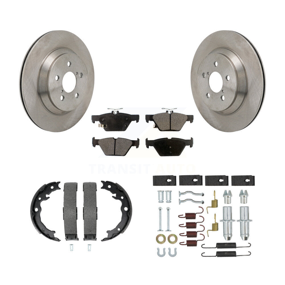 Transit Auto K8F-104894 Disc Brake Kit for 2021 Subaru Crosstrek - Rear product image