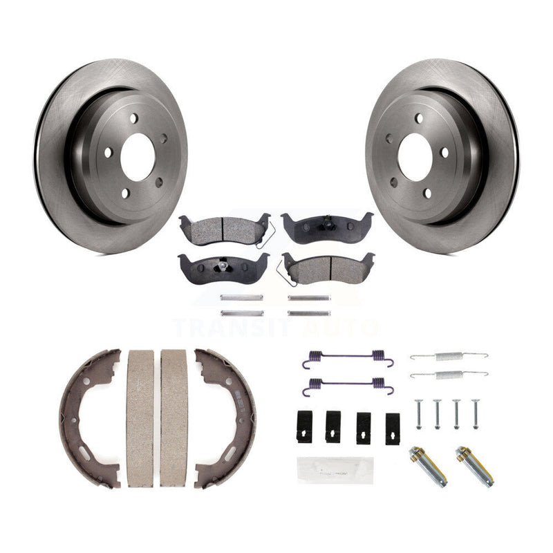 Transit Auto K8F-104895 Disc Brake Kit for 2003-2004 Ford Crown Victoria, Mercury Grand Marquis, Mercury Marauder - Rear product image