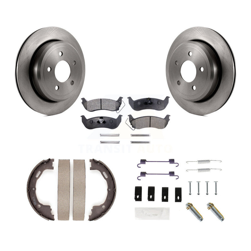 Transit Auto K8F-104897 Disc Brake Kit for 2005-2011 Ford Crown Victoria, Mercury Grand Marquis - Rear product image
