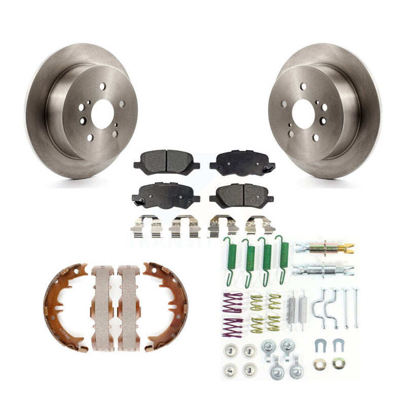 Transit Auto K8F-104899 Disc Brake Kit for 2009-2016 Toyota Venza - Rear product image